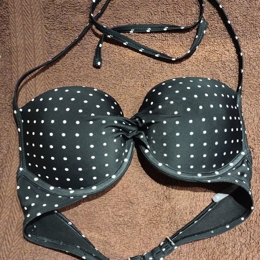 Polka Dot Swim Top 